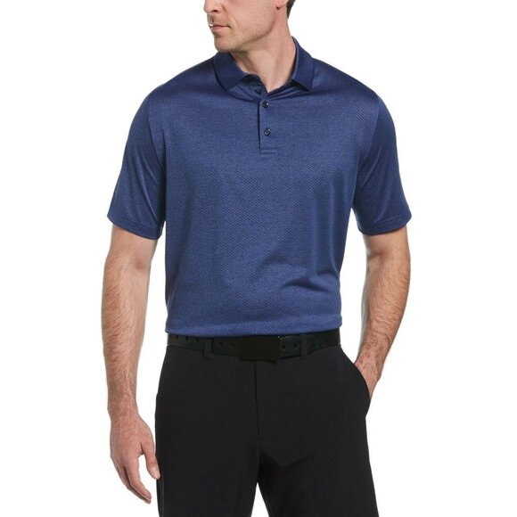 NWT Callaway Mens Swing Tech Ventilated Heather‎ Jacquard Polo - Size Small - Picture 1 of 5